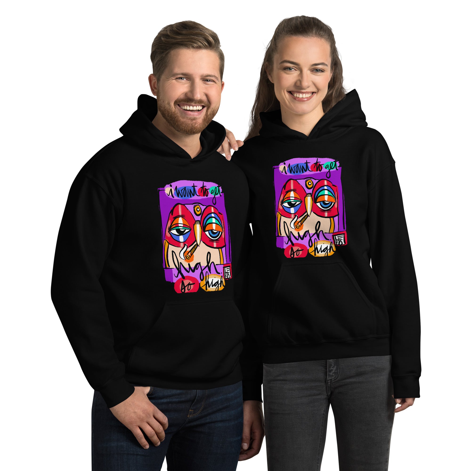 Get High, So High - Lebo Unisex Hoodie Sweatshirt